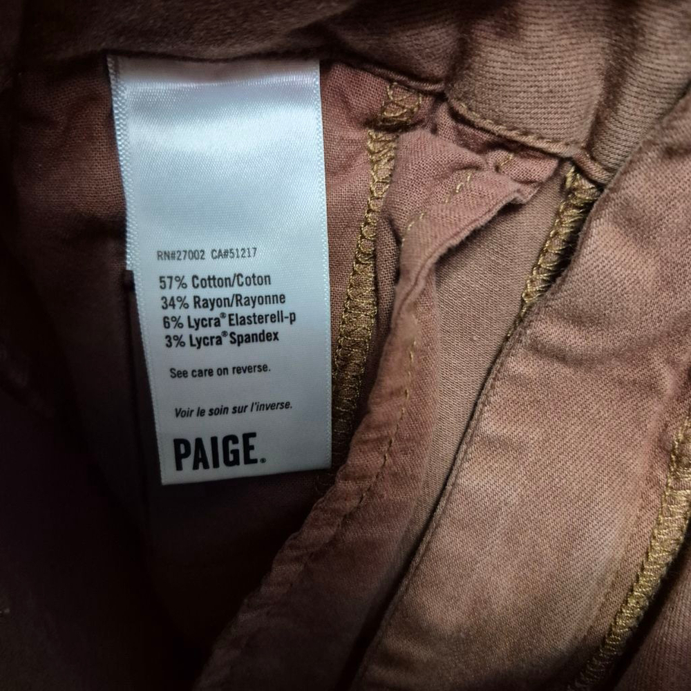 BROOKLYN DOUBLE BUTTON WAISTBAND JEANS - VINTAGE MOCHA BISQUE sz 29 - Picture 12 of 12